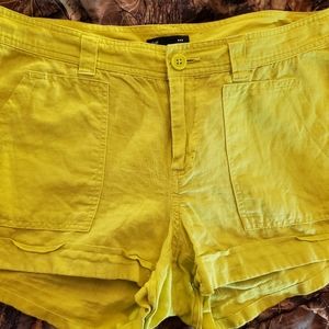 Yellow Gap Shorts